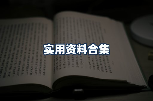 实用PDF资料展示
